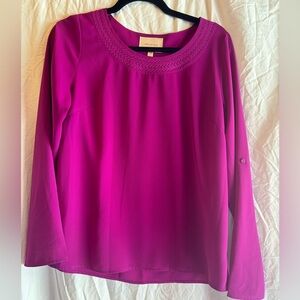 Skies Are Blue Meggen Scoop Neck Blouse